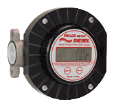 Digital electronic flow meter