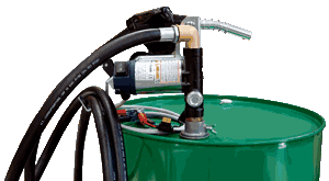 battery diesel fuel transfer pump kit for drum