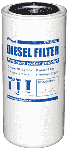 filtro per gasolio a cartuccia