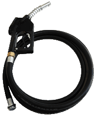 rubbero hoses for diesel with automatic nozzle
