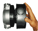 Mechanical flow meter for diesel